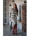 Вязаное платье лапша-Альбион