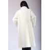 Купить женское белое пальто