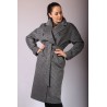 Модный тренд этого сезона, классическое пальто халатного типа