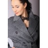 Модный тренд этого сезона, классическое пальто халатного типа