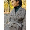 Модное женское пальто халатного типа